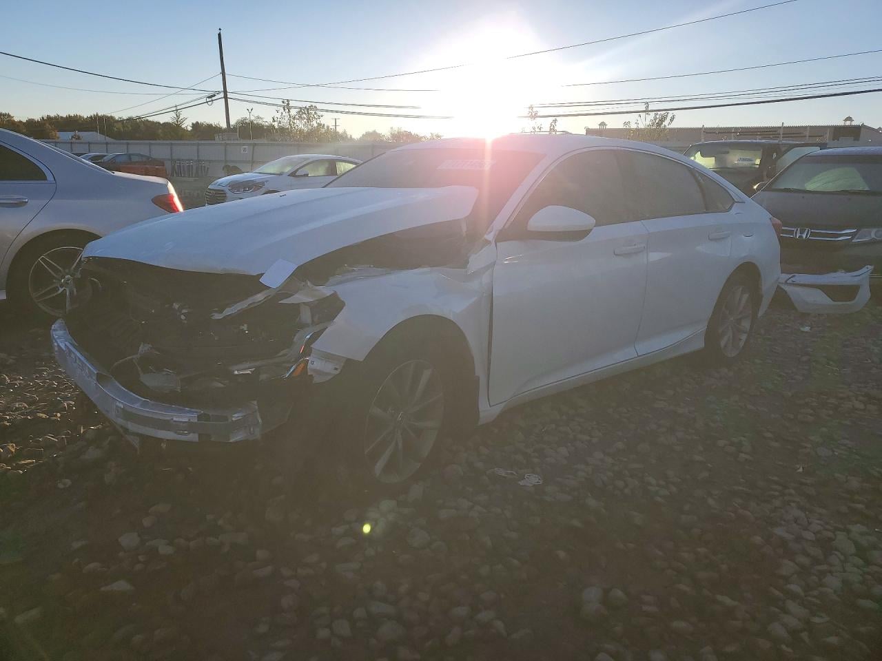 2021 HONDA ACCORD LX | 1HGCV1F17MA107424 | UPCARS