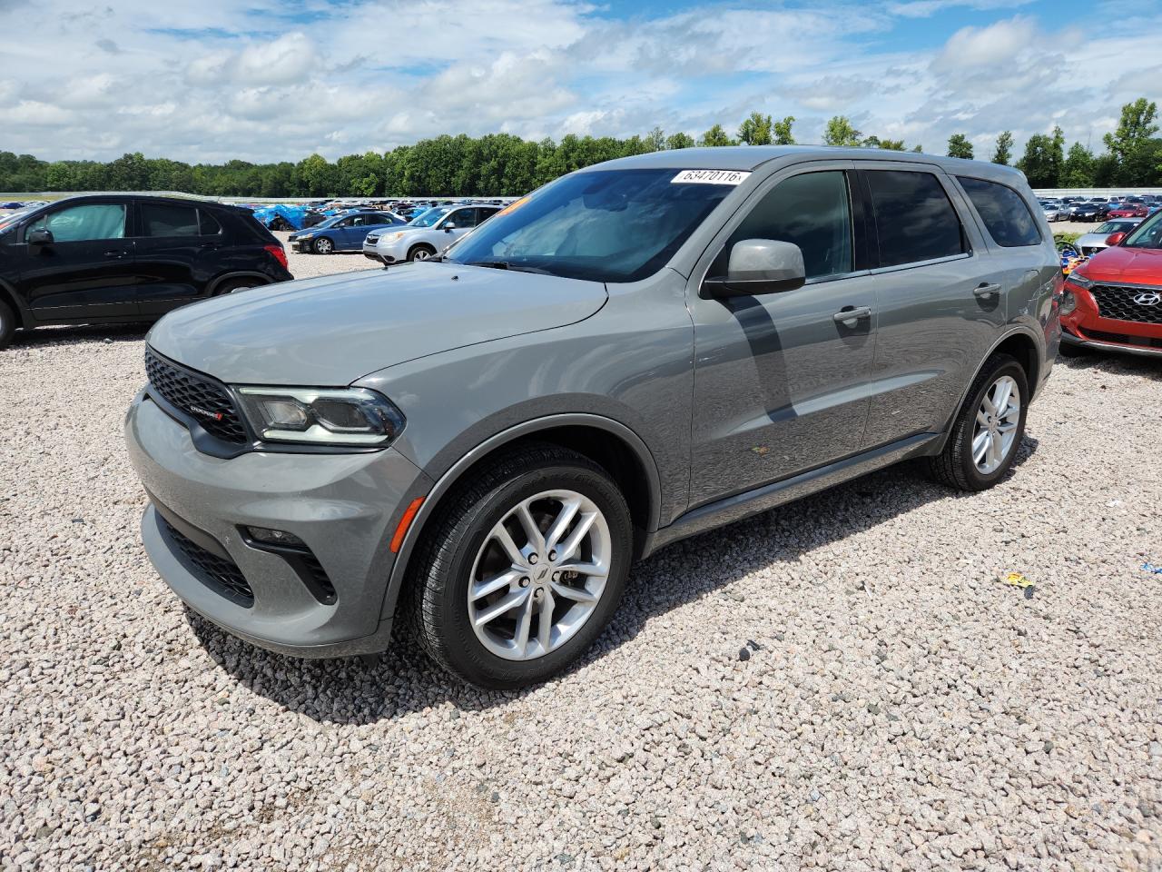 2022 DODGE DURANGO GT | 1C4RDJDG2NC220495 | UPCARS