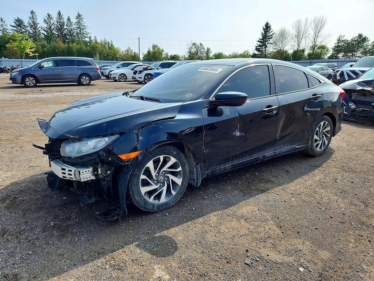 2018 HONDA CIVIC LX | 2HGFC2F69JH014969 | UPCARS
