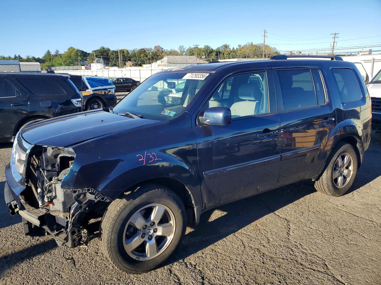 2011 HONDA PILOT | 5FNYF4H50BB090036 | UPCARS