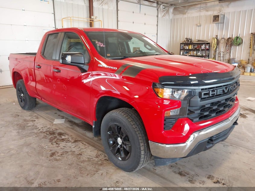 2022 CHEVROLET SILVERADO 1500 4WD  STANDARD BED WT | 1GCRDAEK3NZ506971 | UPCARS