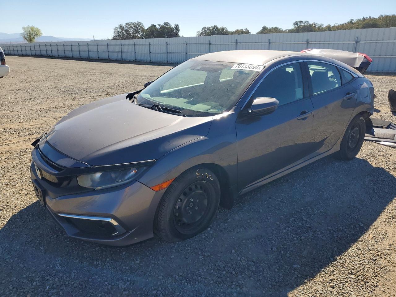 2021 HONDA CIVIC LX | 2HGFC2F65MH542948 | UPCARS