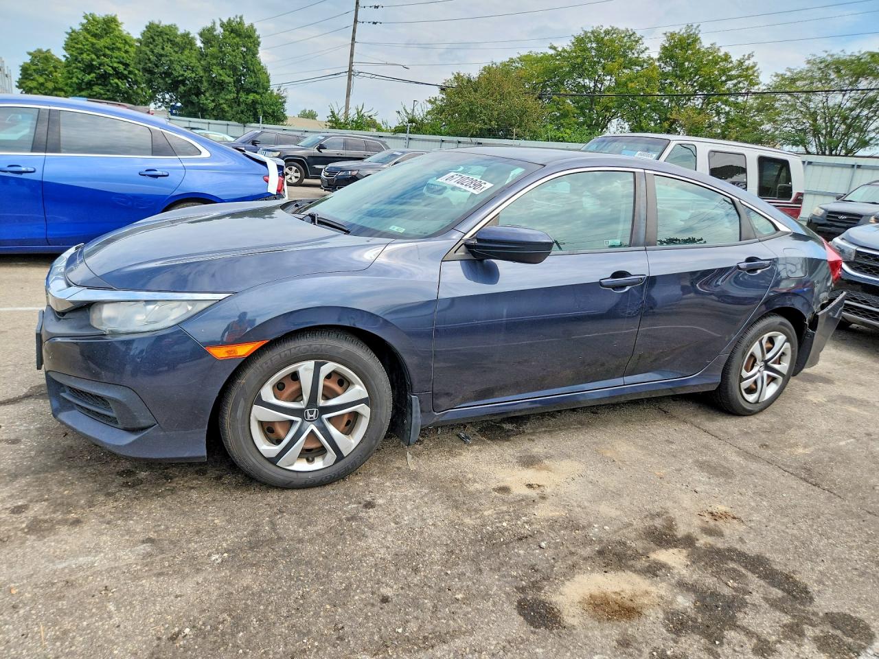 2018 HONDA CIVIC LX | 2HGFC2F59JH574157 | UPCARS