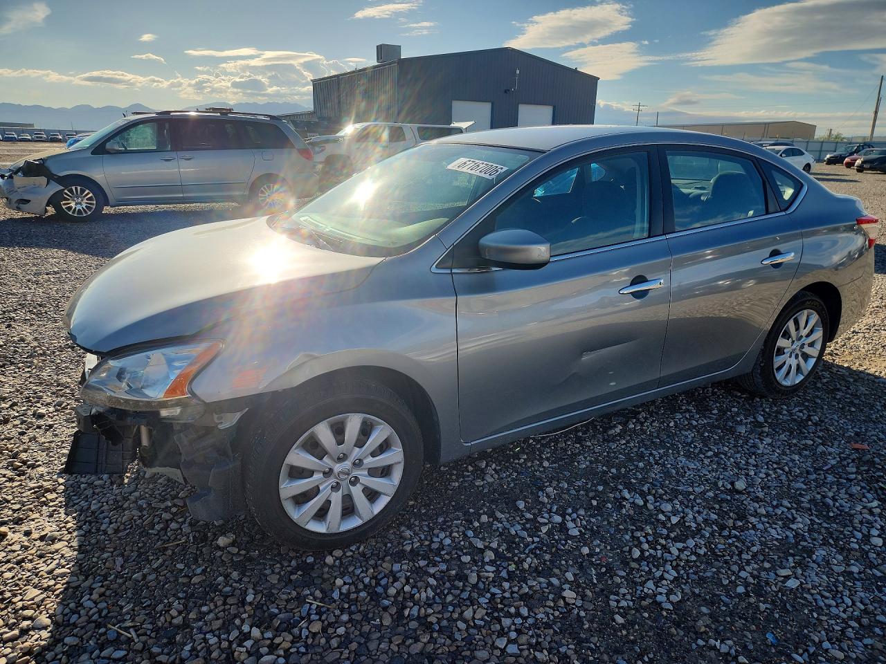 2013 NISSAN SENTRA S | 3N1AB7AP8DL784765 | UPCARS
