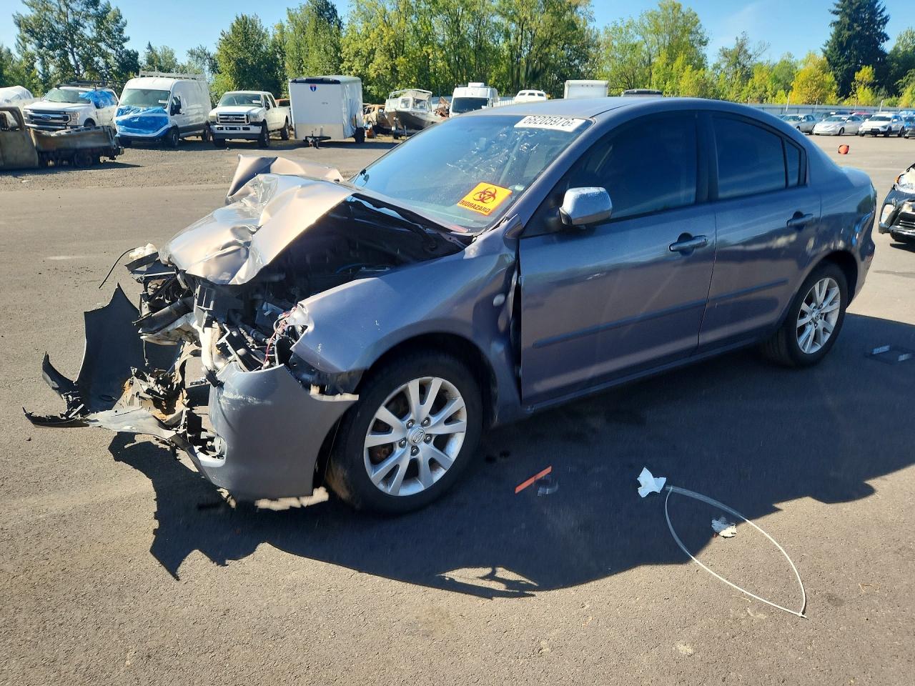 2007 MAZDA 3 I | JM1BK12F271612179 | UPCARS
