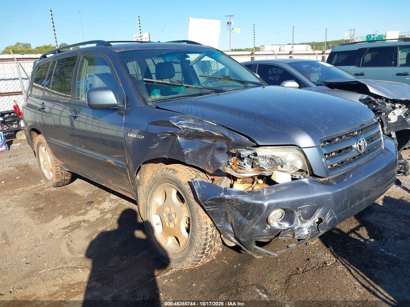 2005 TOYOTA HIGHLANDER LIMITED V6 | JTEDP21AX50049810 | UPCARS