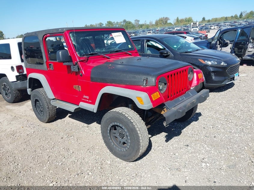 2004 JEEP WRANGLER SE | 1J4FA29104P800951 | UPCARS