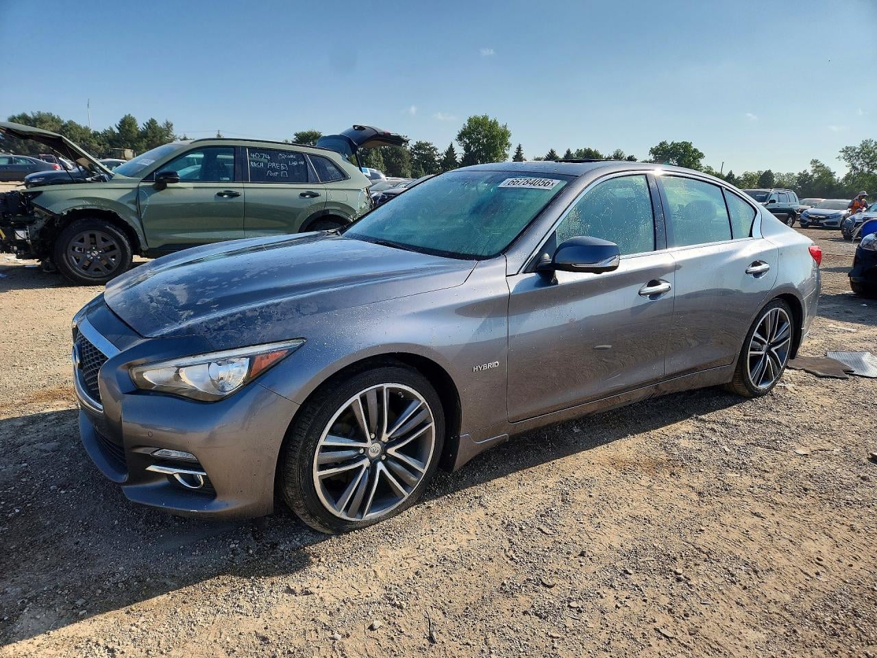 2017 INFINITI Q50 HYBRID | JN1AV7ARXHM900083 | UPCARS
