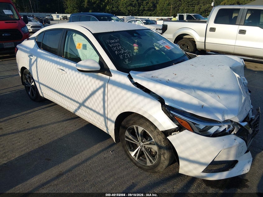 2022 NISSAN SENTRA SV XTRONIC CVT | 3N1AB8CV4NY252516 | UPCARS