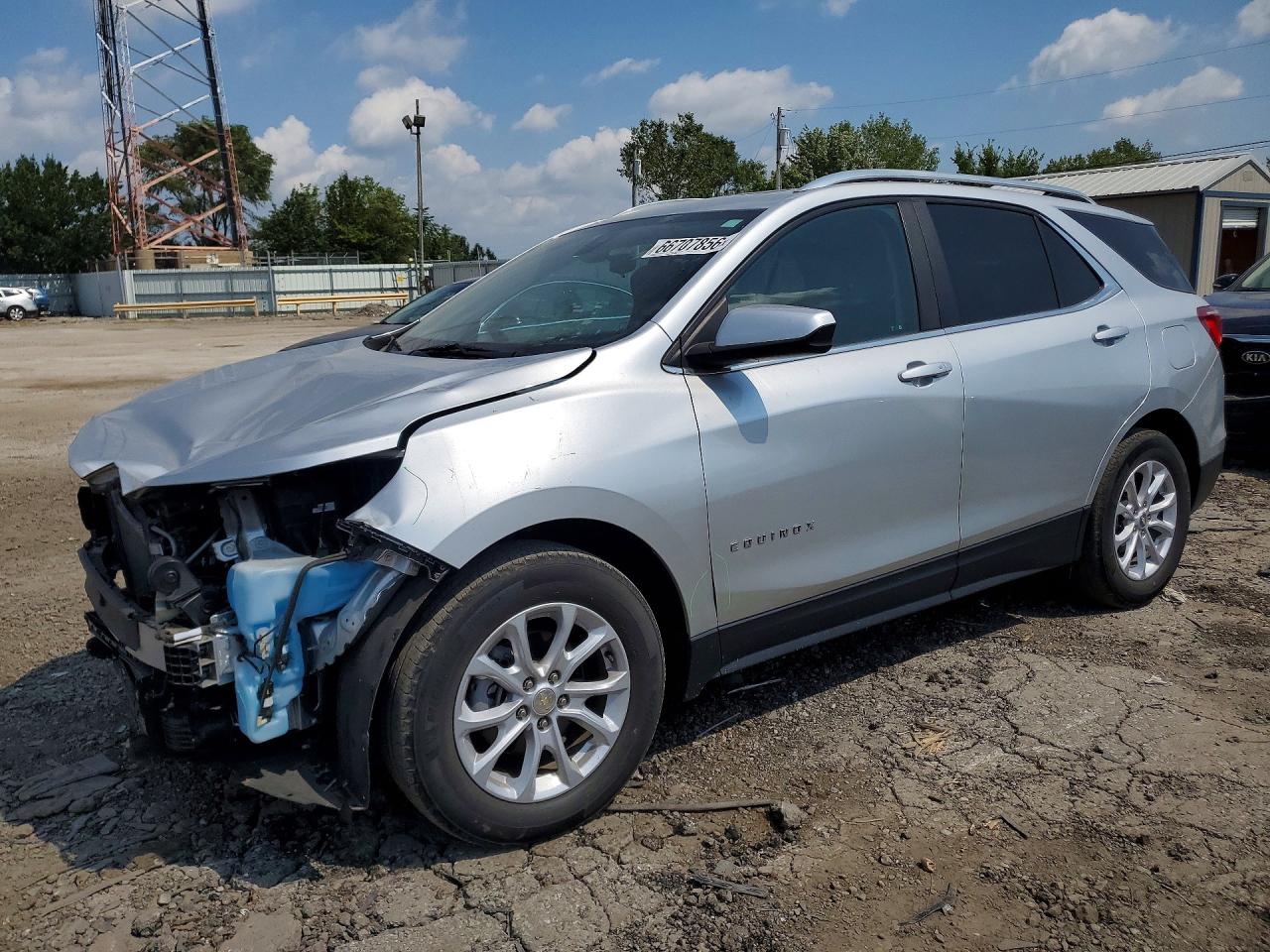 2021 CHEVROLET EQUINOX LT | 3GNAXKEV0MS155010 | UPCARS