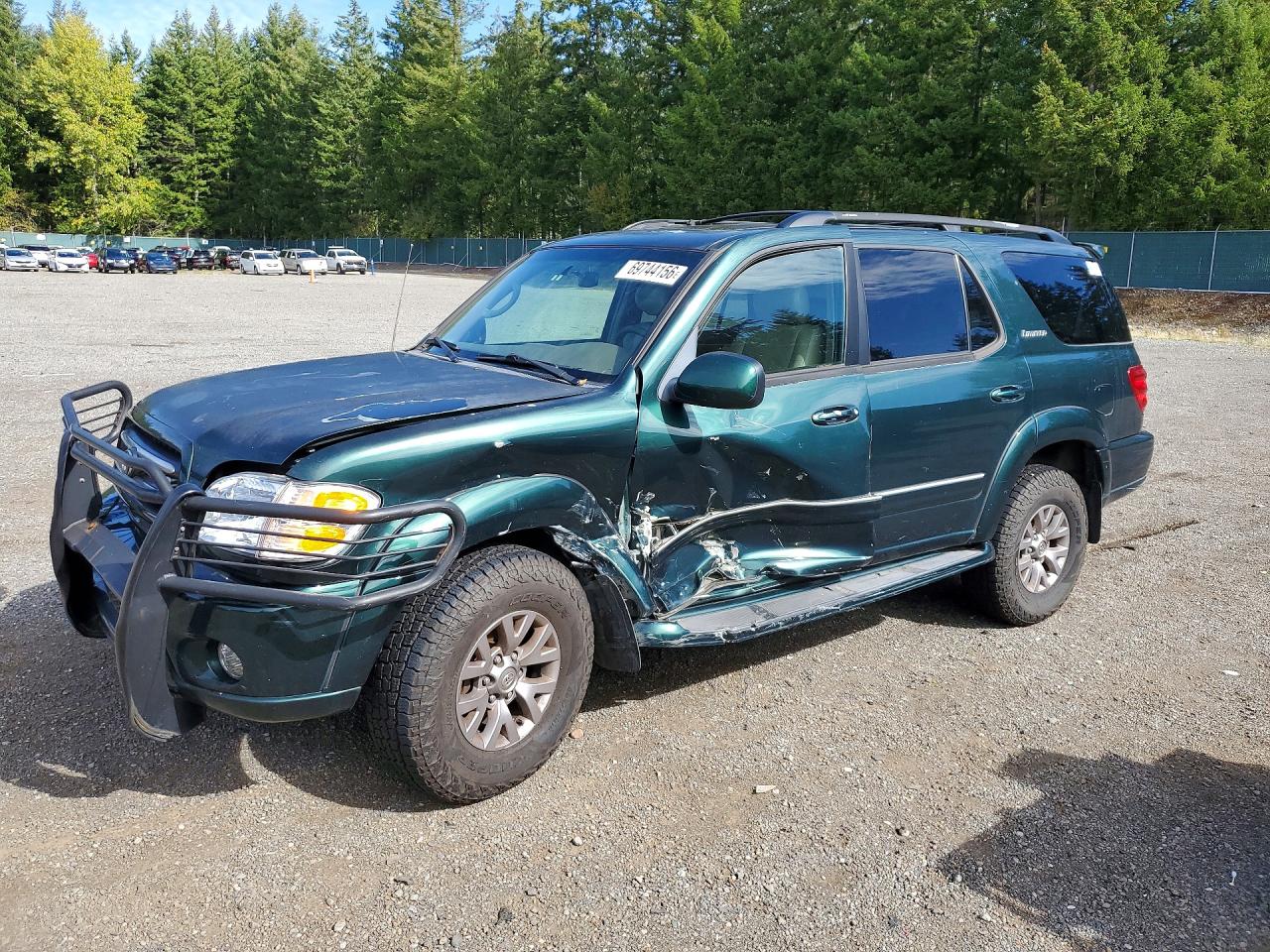 2001 TOYOTA SEQUOIA LIMITED | 5TDBT48A31S030709 | UPCARS