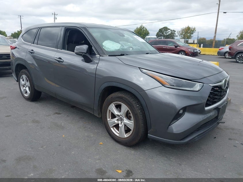 2021 TOYOTA HIGHLANDER LE | 5TDZZRAH2MS534108 | UPCARS