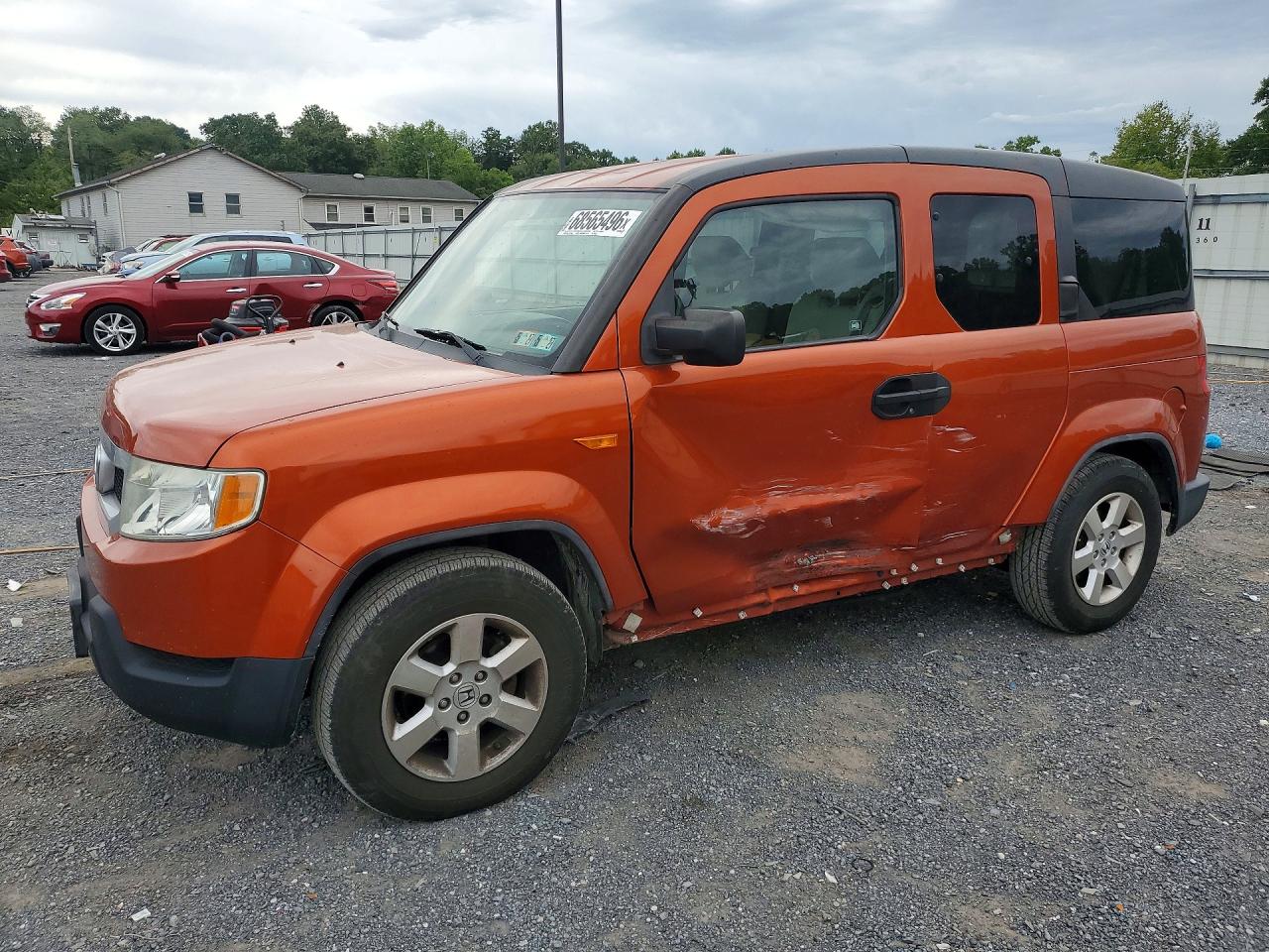 2011 HONDA ELEMENT EX | 5J6YH2H7XBL005825 | UPCARS