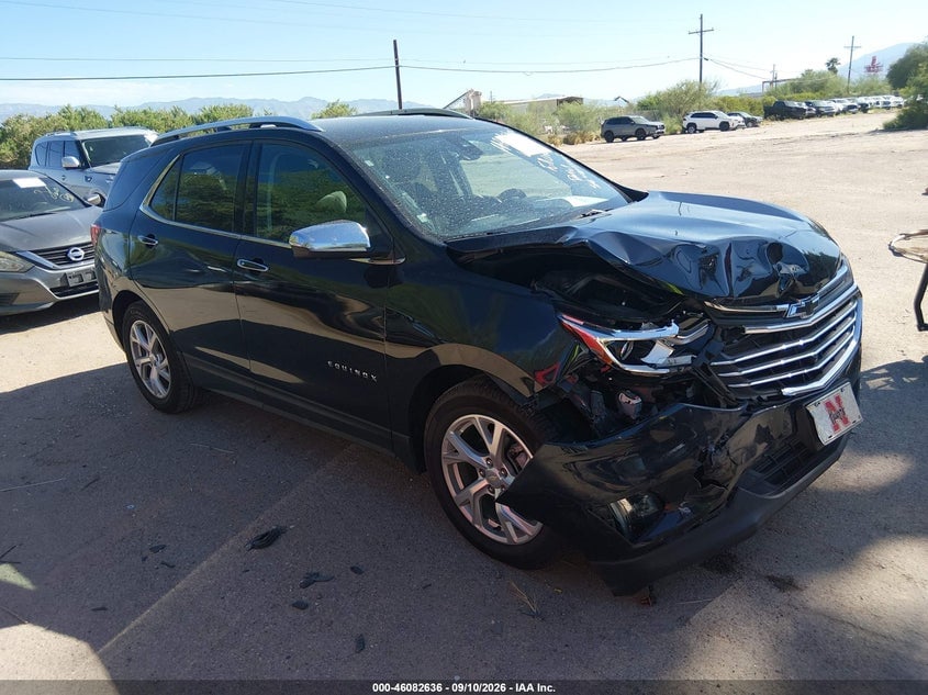 2020 CHEVROLET EQUINOX FWD PREMIER 1.5L TURBO | 3GNAXNEV1LS529818 | UPCARS