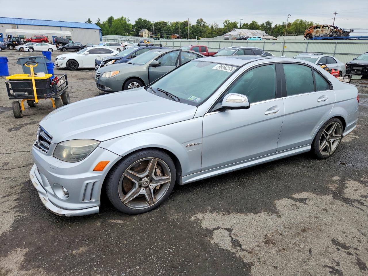 2009 MERCEDES-BENZ C-CLASS 63 AMG | WDDGF77XX9F210386 | UPCARS