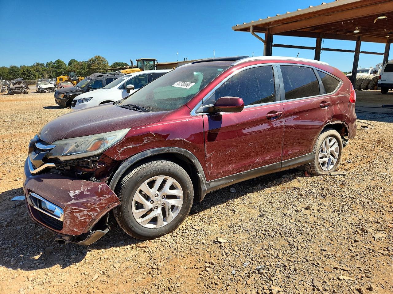 2015 HONDA CRV EXL | 2HKRM3H76FH507771 | UPCARS