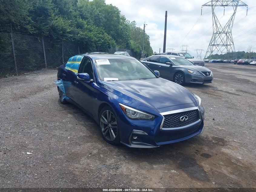 2019 INFINITI Q50 3.0T SIGNATURE EDITION | JN1EV7AR1KM591175 | UPCARS