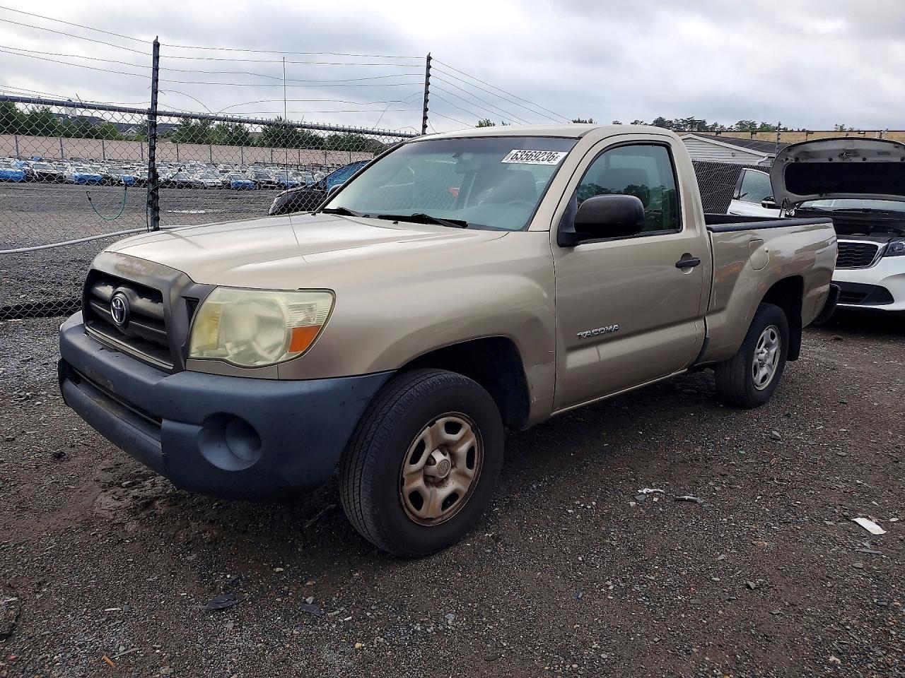 2007 TOYOTA TACOMA BASE | 5TENX22N17Z444259 | UPCARS