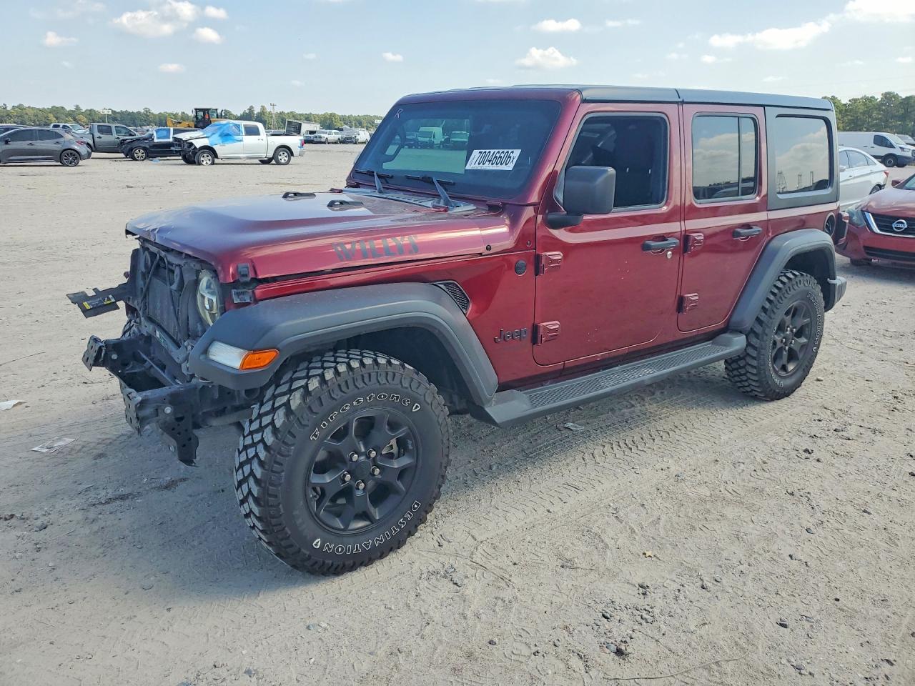 2021 JEEP WRANGLER SPORT | 1C4HJXDG7MW609881 | UPCARS