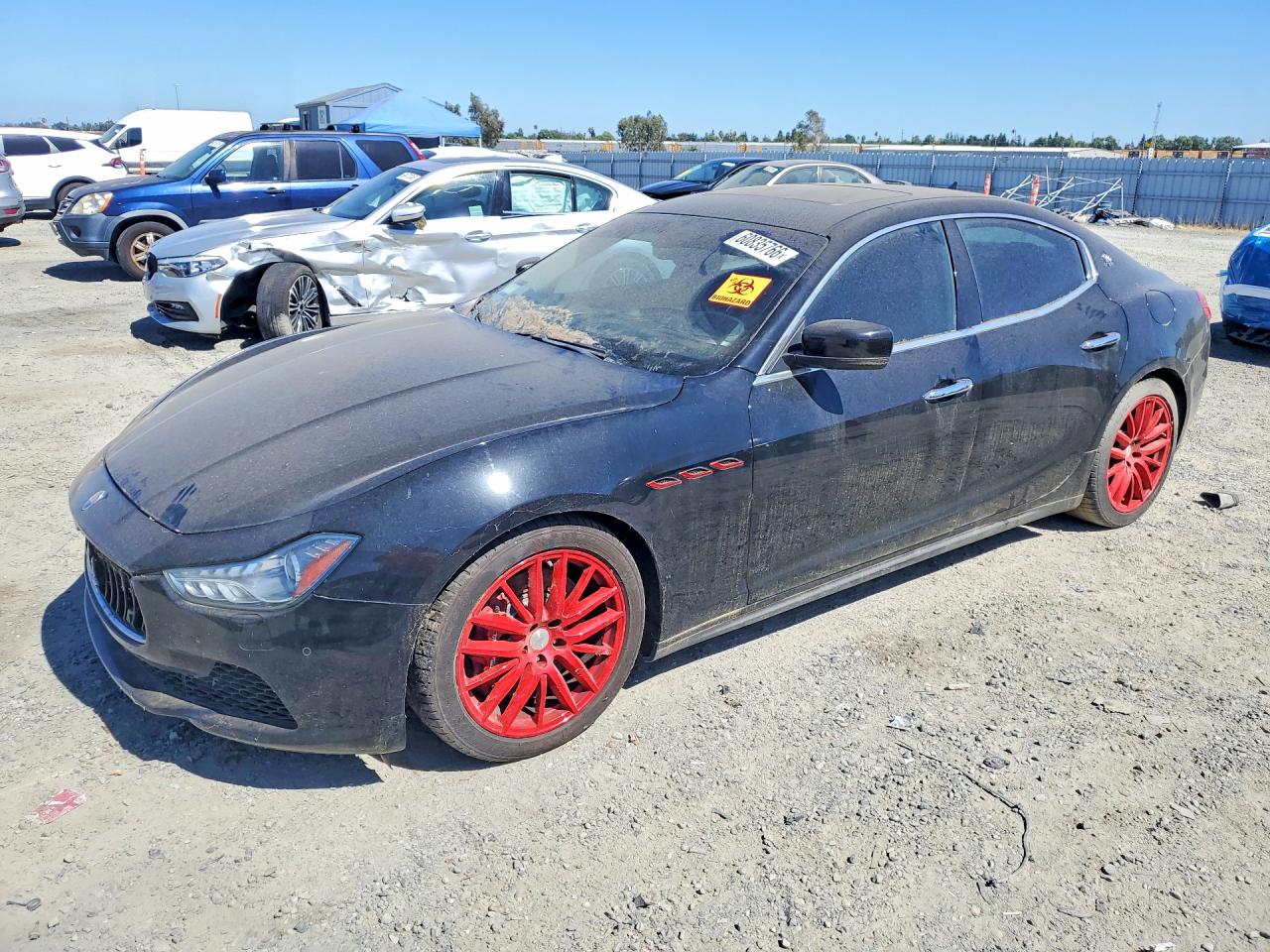 2014 MASERATI GHIBLI S | ZAM57RTA9E1083385 | UPCARS