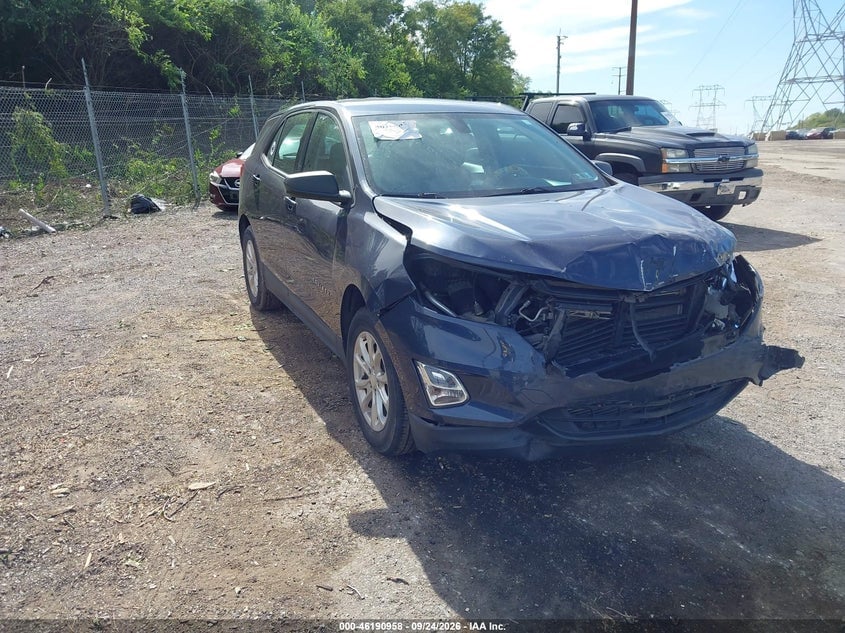 2019 CHEVROLET EQUINOX LS | 3GNAXHEVXKL237272 | UPCARS