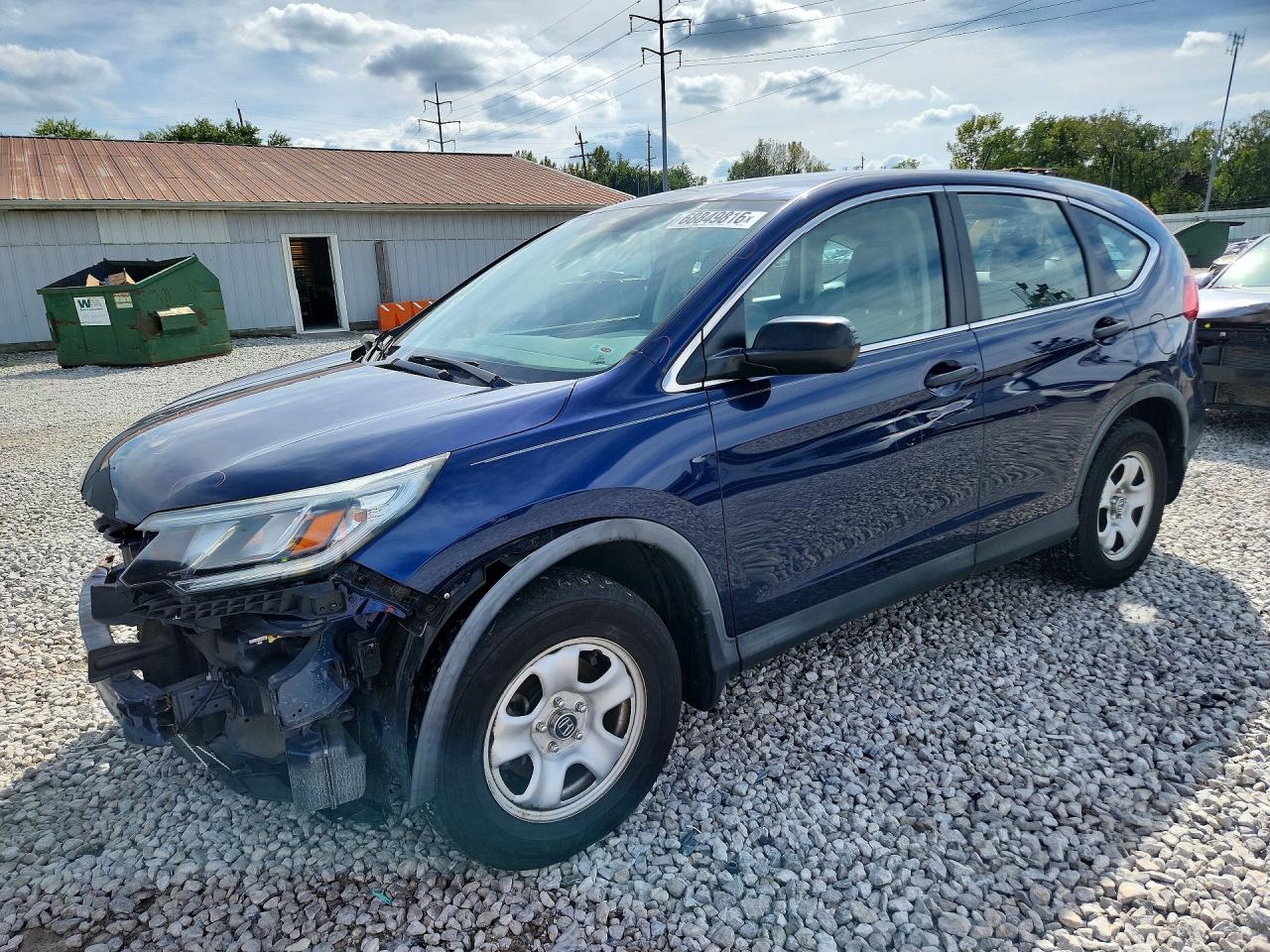2015 HONDA CRV LX | 3CZRM3H36FG711969 | UPCARS