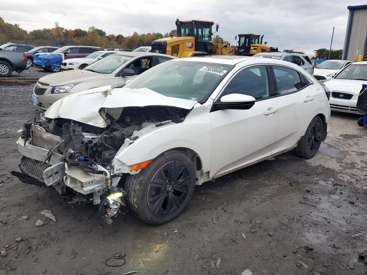 2018 HONDA CIVIC EX | SHHFK7H51JU229852 | UPCARS