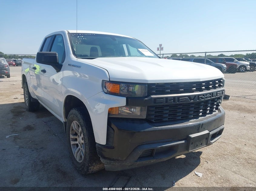 2020 CHEVROLET SILVERADO 1500 2WD  STANDARD BED WT | 1GCRWAEH0LZ243902 | UPCARS