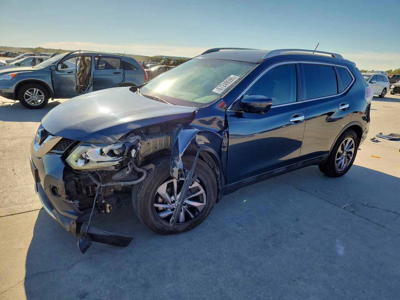 2016 NISSAN ROGUE SL | 5N1AT2MV6GC758121 | UPCARS