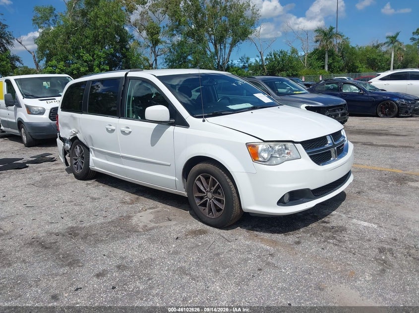 2017 DODGE GRAND CARAVAN SXT | 2C4RDGCG7HR562413 | UPCARS