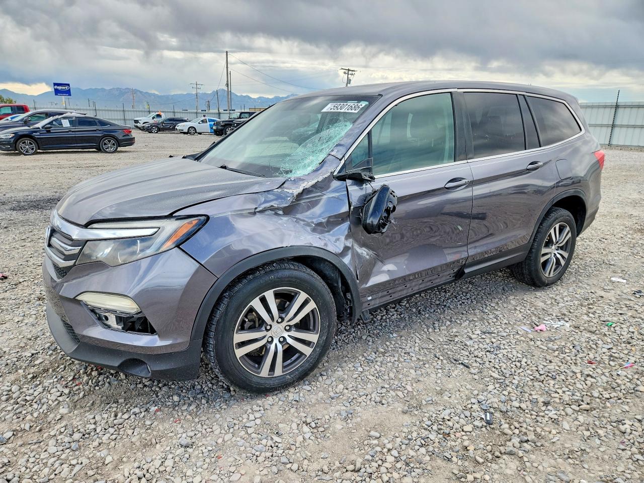 2016 HONDA PILOT EXL | 5FNYF5H59GB004509 | UPCARS