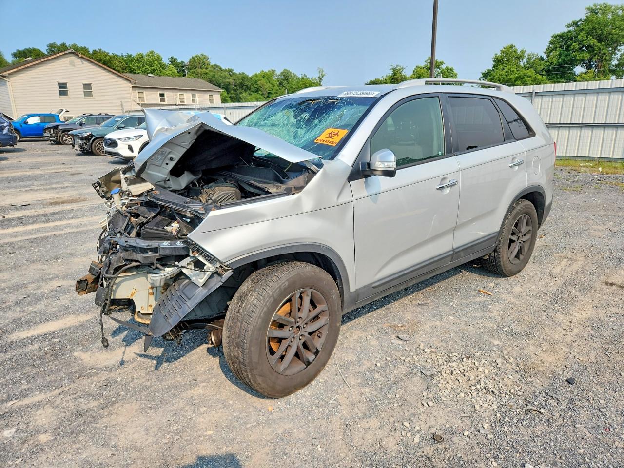 2011 KIA SORENTO LX | 5XYKT3A10BG102615 | UPCARS