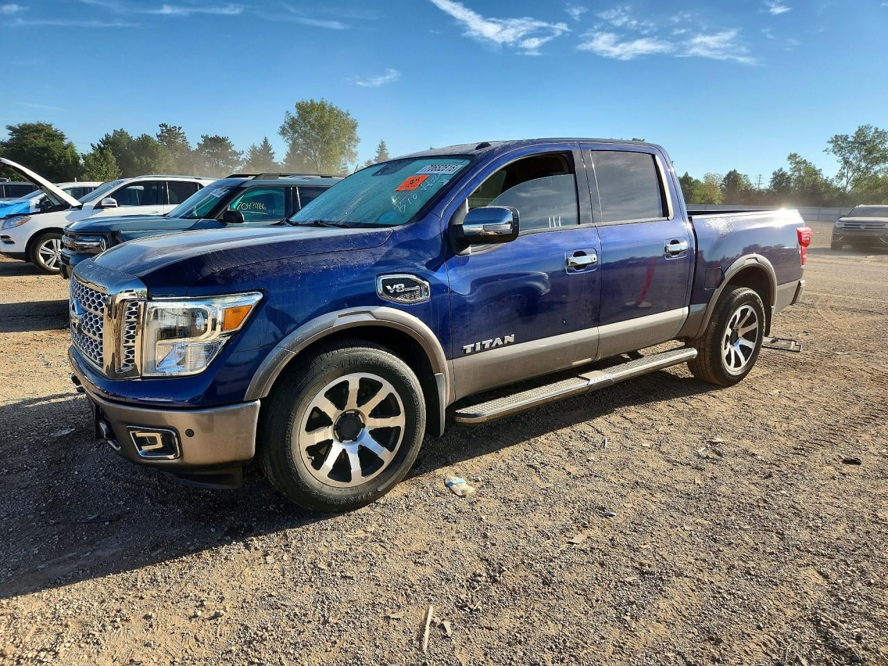2017 NISSAN TITAN PLATINUM RESERVE | 1N6AA1E6XHN519461 | UPCARS