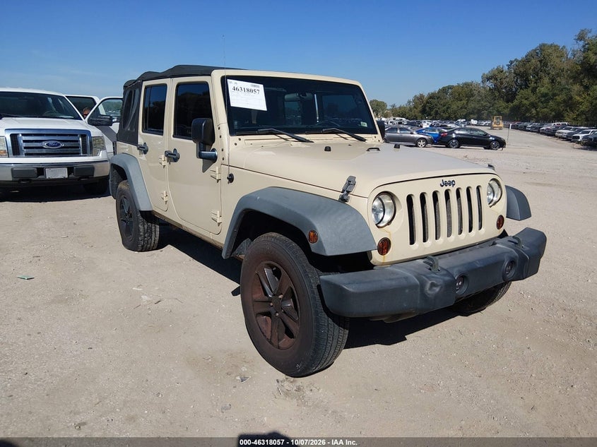 2011 JEEP WRANGLER UNLIMITED SPORT | 1J4BA3H18BL592120 | UPCARS
