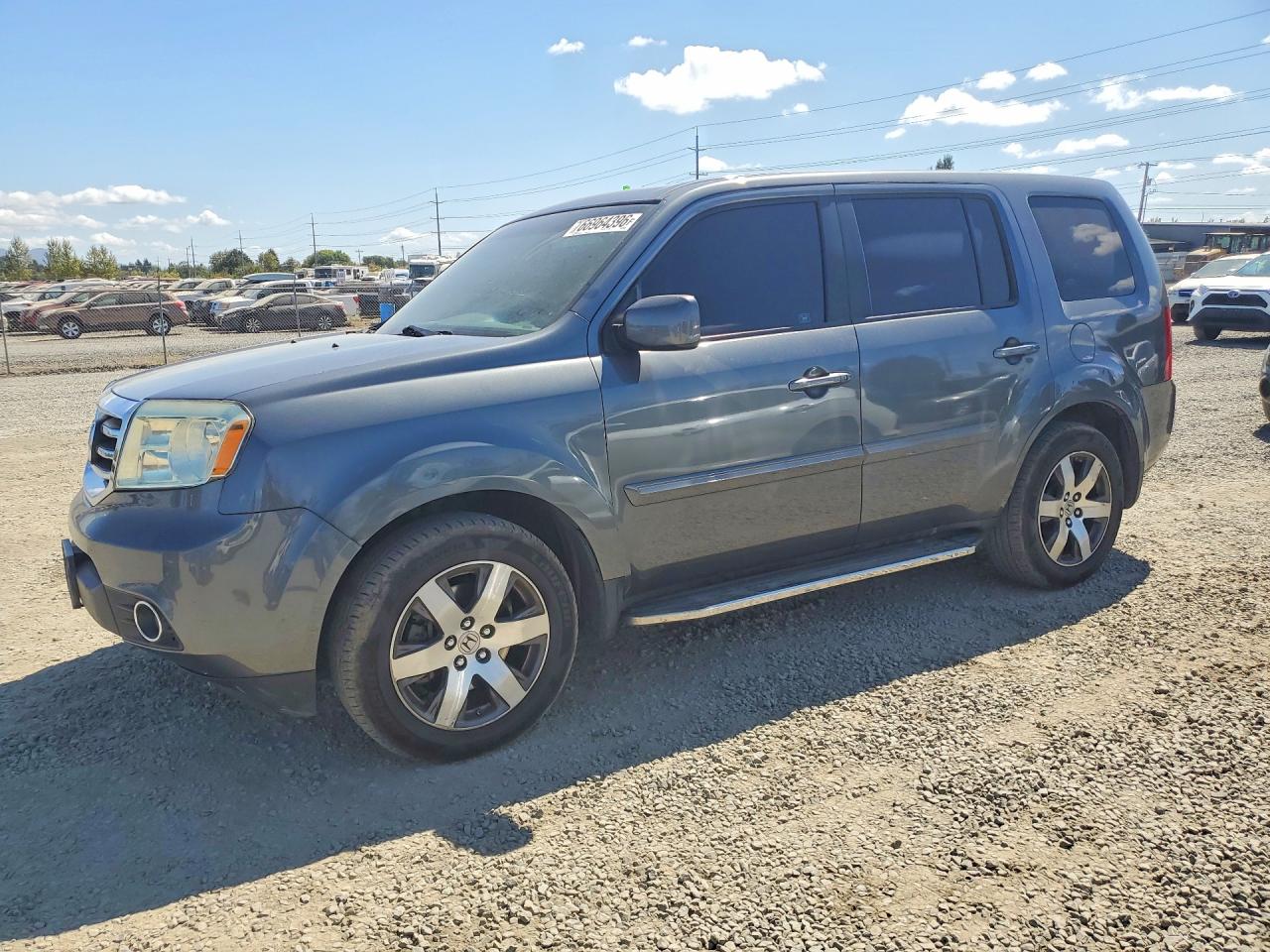 2012 HONDA PILOT EXL | 5FNYF4H66CB057343 | UPCARS