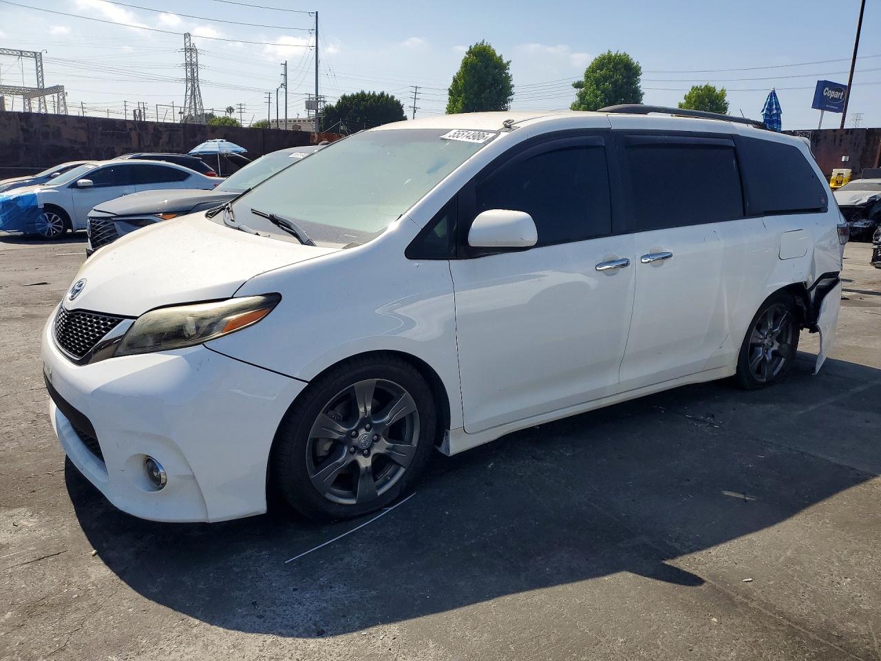 2017 TOYOTA SIENNA SE | 5TDXZ3DC2HS786712 | UPCARS