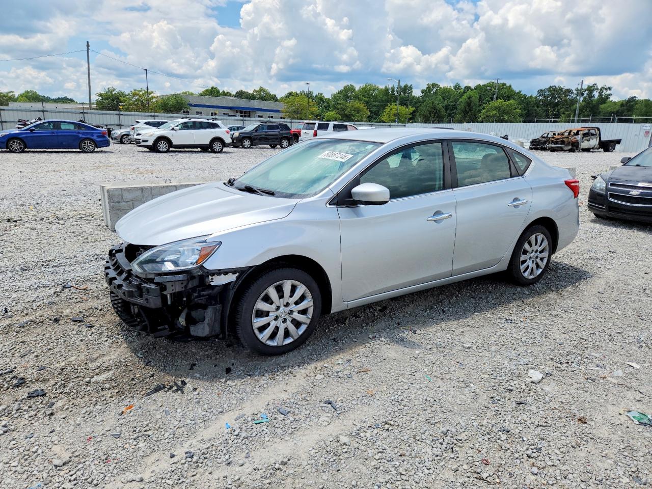 2019 NISSAN SENTRA S | 3N1AB7AP9KY356395 | UPCARS