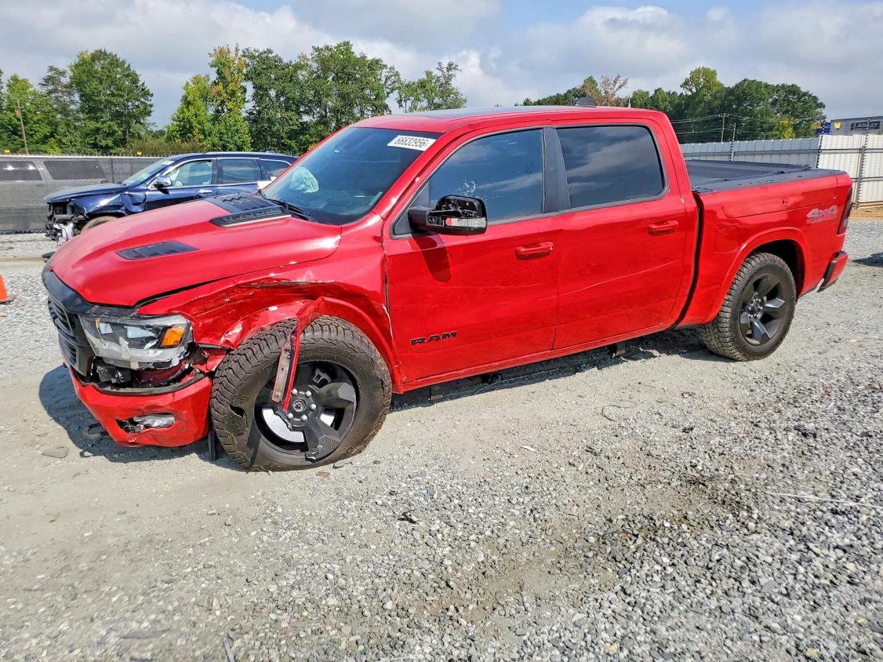 2021 RAM 1500 LARAMIE | 1C6SRFJT4MN688661 | UPCARS