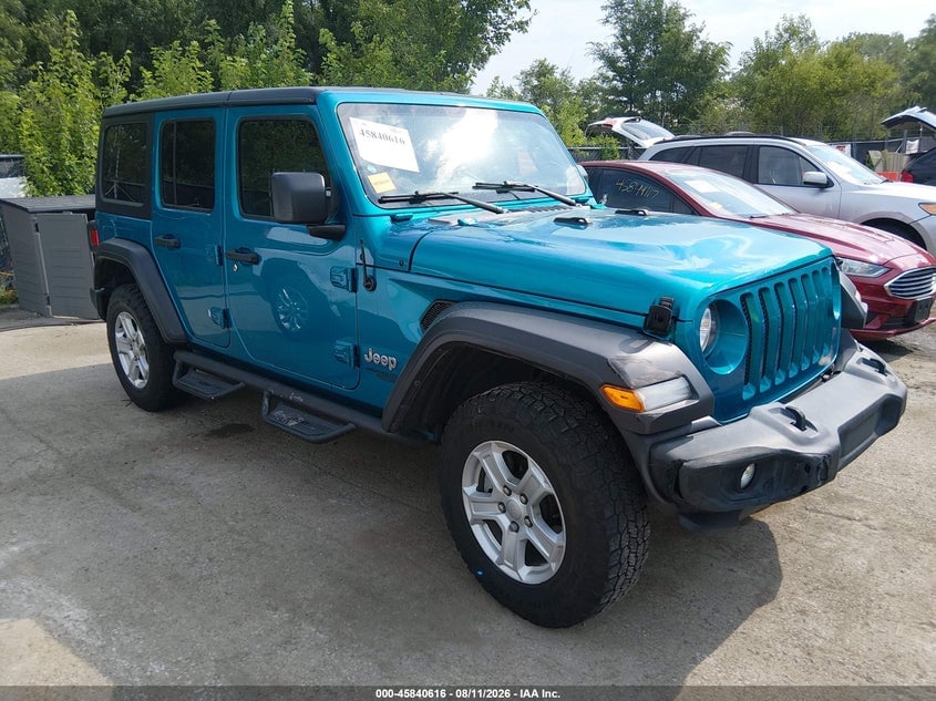 2020 JEEP WRANGLER UNLIMITED SPORT S 4X4 | 1C4HJXDG2LW174475 | UPCARS