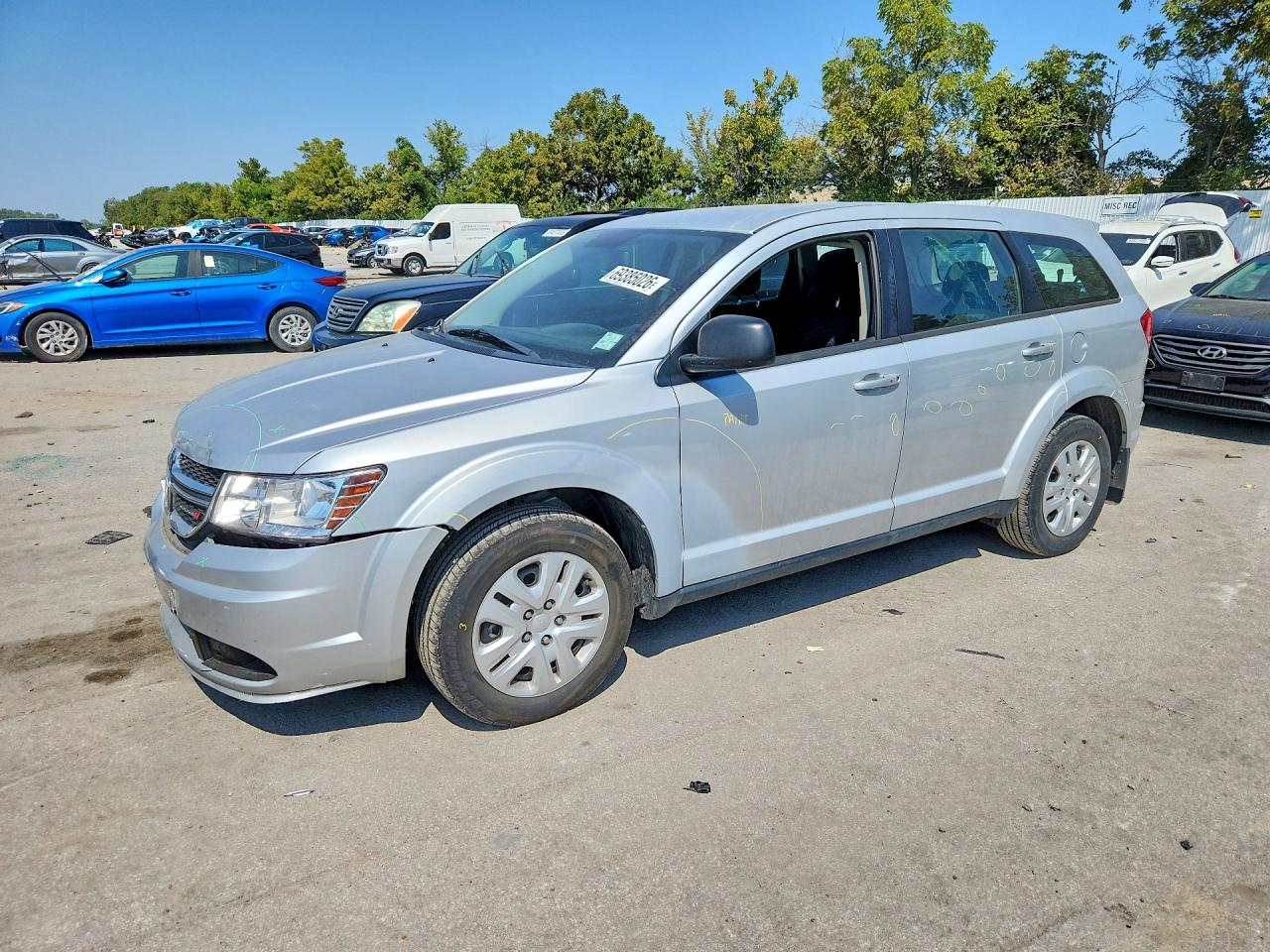 2014 DODGE JOURNEY SE | 3C4PDCAB2ET197218 | UPCARS