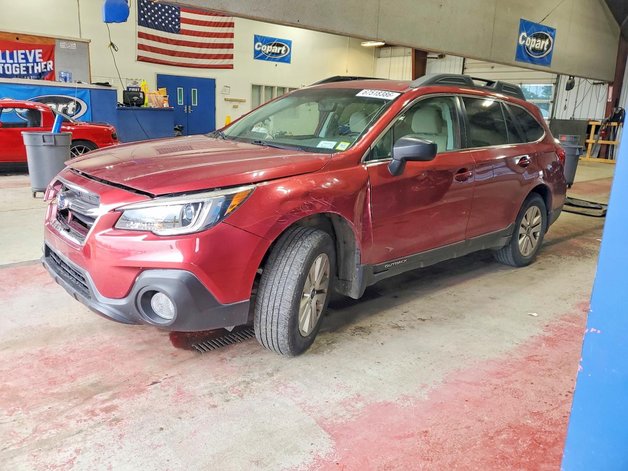 2018 SUBARU OUTBACK 2.5I PREMIUM | 4S4BSACC3J3317653 | UPCARS