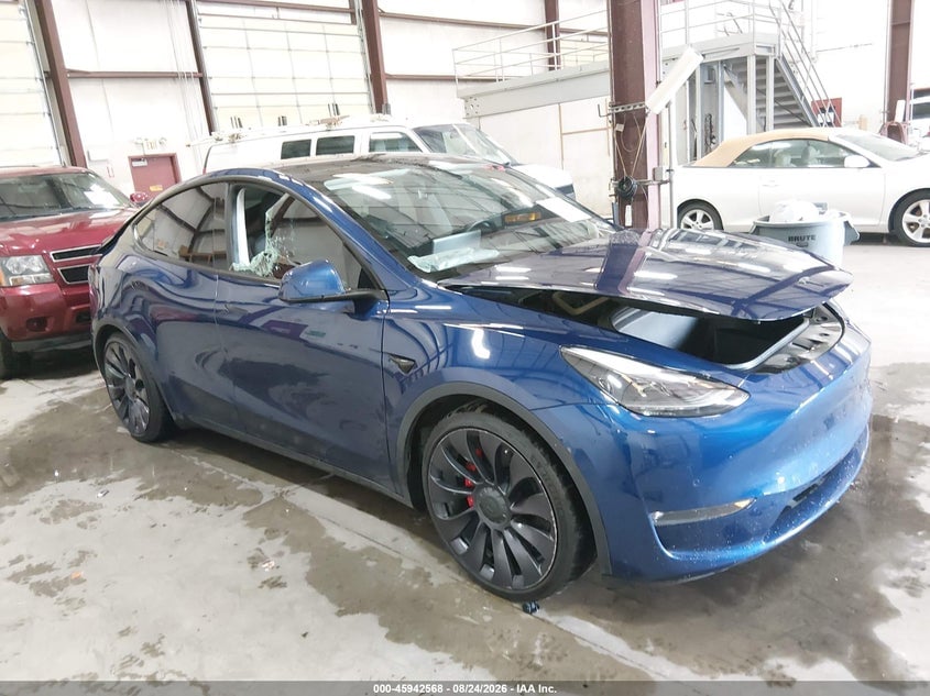 2021 TESLA MODEL Y PERFORMANCE DUAL MOTOR ALL-WHEEL DRIVE | 5YJYGDEF3MF157631 | UPCARS