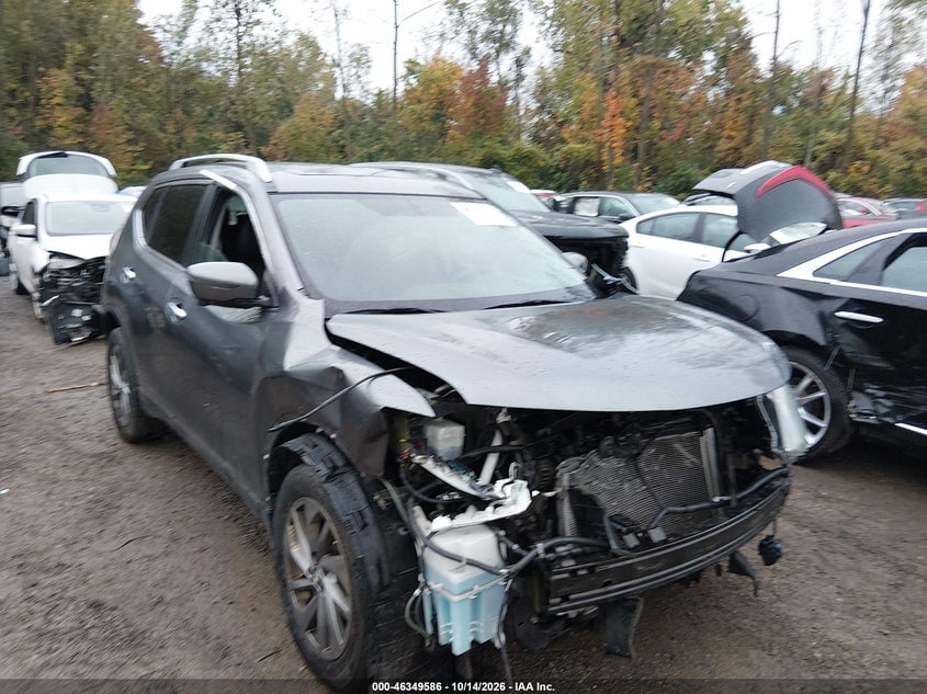 2016 NISSAN ROGUE SL | 5N1AT2MV7GC755311 | UPCARS