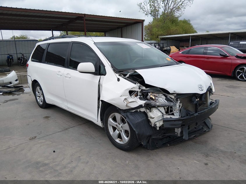 2013 TOYOTA SIENNA LE V6 8 PASSENGER | 5TDKK3DC9DS372528 | UPCARS