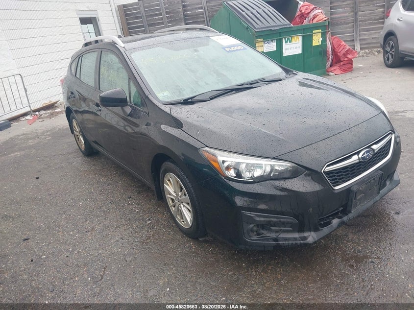 2018 SUBARU IMPREZA 2.0I PREMIUM | 4S3GTAB68J3743616 | UPCARS