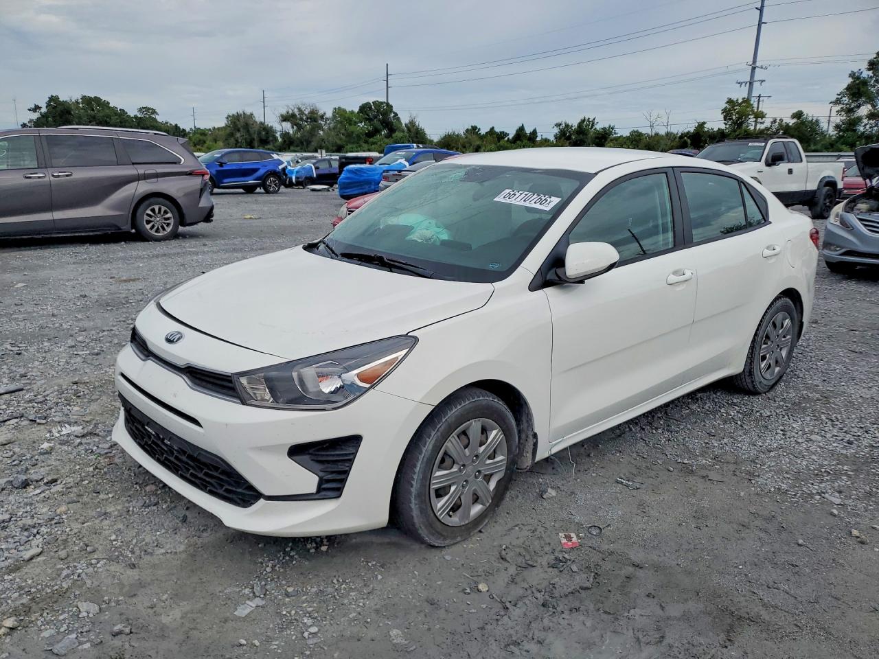 2021 KIA RIO S | 3KPA24AD4ME380349 | UPCARS