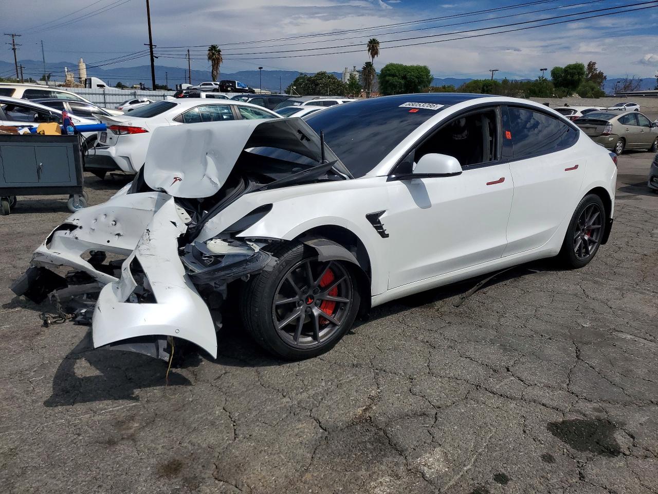 2021 TESLA MODEL 3 | 5YJ3E1EB8MF006926 | UPCARS