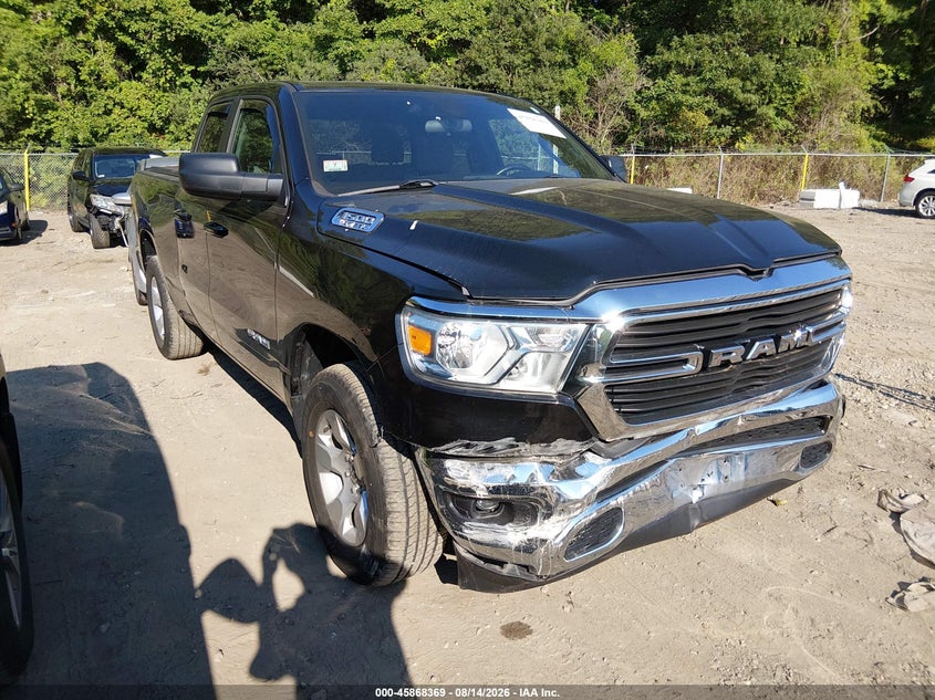 2021 RAM 1500 BIG HORN  4X4 6'4 BOX | 1C6SRFBTXMN763636 | UPCARS