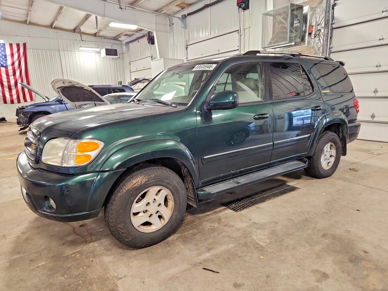 2001 TOYOTA SEQUOIA LIMITED | 5TDBT48A51S050685 | UPCARS