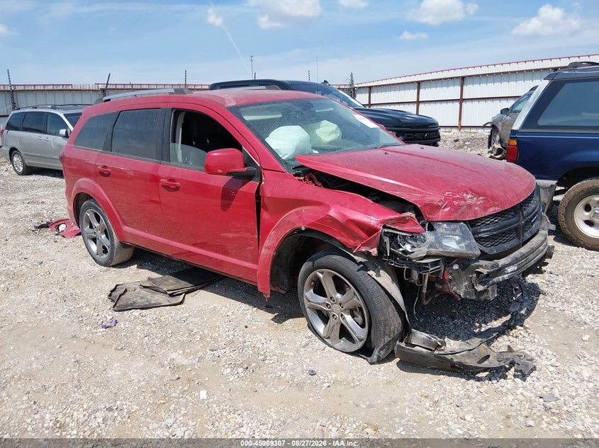 2017 DODGE JOURNEY CROSSROAD PLUS AWD | 3C4PDDGG2HT618500 | UPCARS